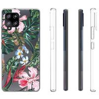 imoshion Coque Design Samsung Galaxy A42 - Jungle - Vert / Rose