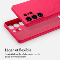 imoshion Coque Couleur avec MagSafe Samsung Galaxy S25 Ultra - Neon Pink