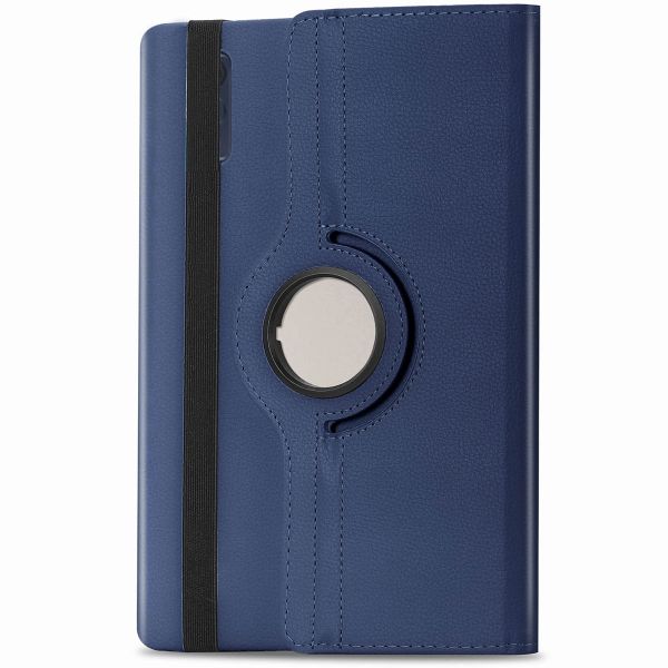 imoshion Coque tablette rotatif à 360° Lenovo Tab M10 5G - Bleu foncé