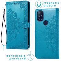 imoshion Etui de téléphone portefeuille Mandala OnePlus Nord N10 5G