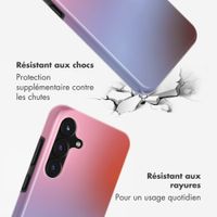 Selencia Coque arrière Vivid Samsung Galaxy S25 FE - Gradient Soft Blush