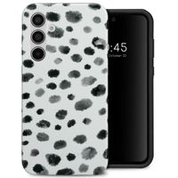 Selencia Coque arrière Vivid Tough Samsung Galaxy A55  - Trendy Leopard