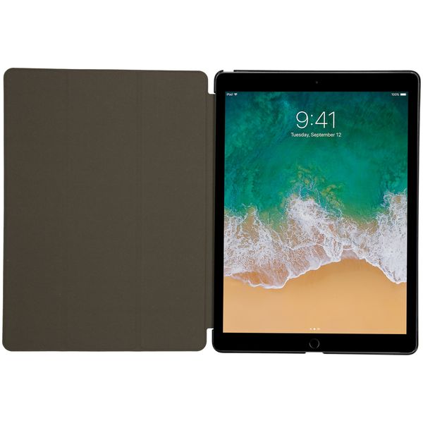 imoshion Coque tablette Trifold Apple iPad Pro 12.9 (2017) / Pro 12.9 (2015) - Vert foncé