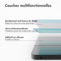 Accezz Protection d'écran en verre trempé avec applicateur iPad 9 (2021) 10.2 pouces / iPad 8 (2020) 10.2 pouces / iPad 7 (2019) 10.2 pouces