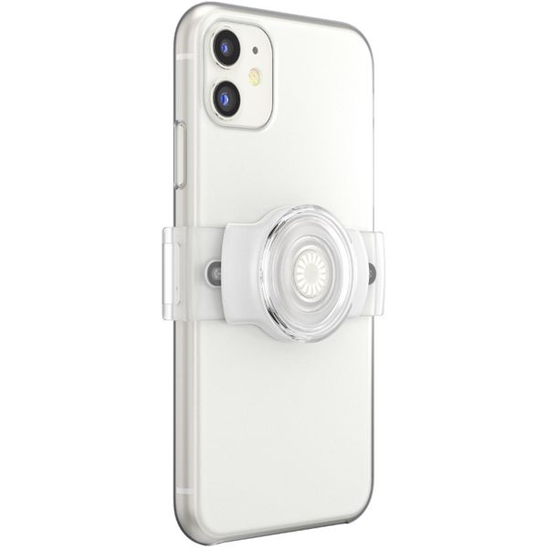 PopSockets PopGrip - Amovible - Slide Stretch Clear On White