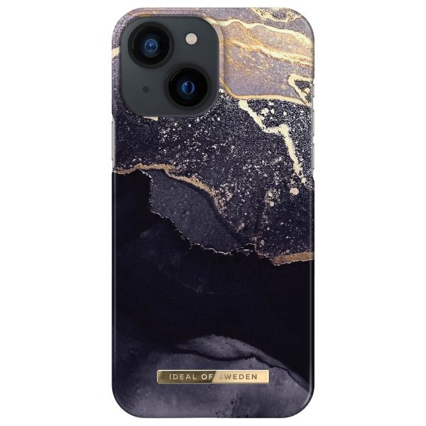 iDeal of Sweden Coque Fashion iPhone 13 Mini - Golden Twilight Marble