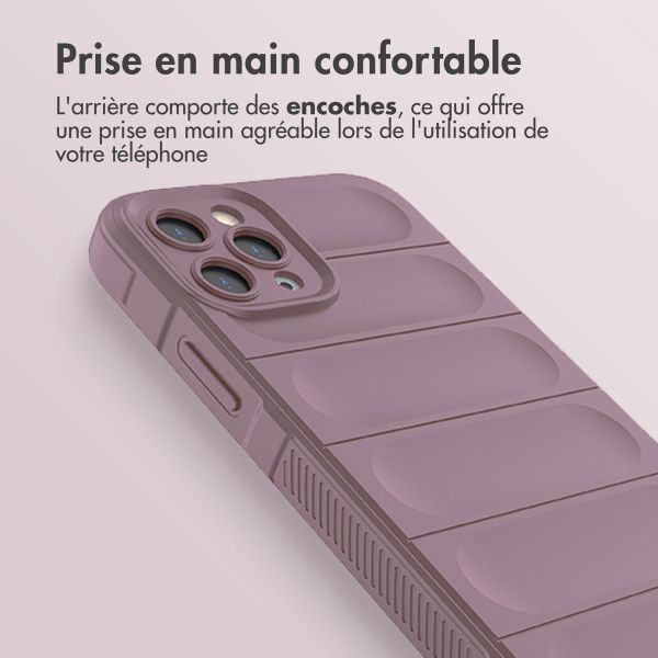 imoshion Coque arrière EasyGrip iPhone 11 Pro - Violet