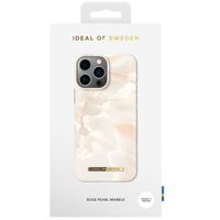 iDeal of Sweden Coque Fashion iPhone 13 Pro Max - Rose Pearl Marble