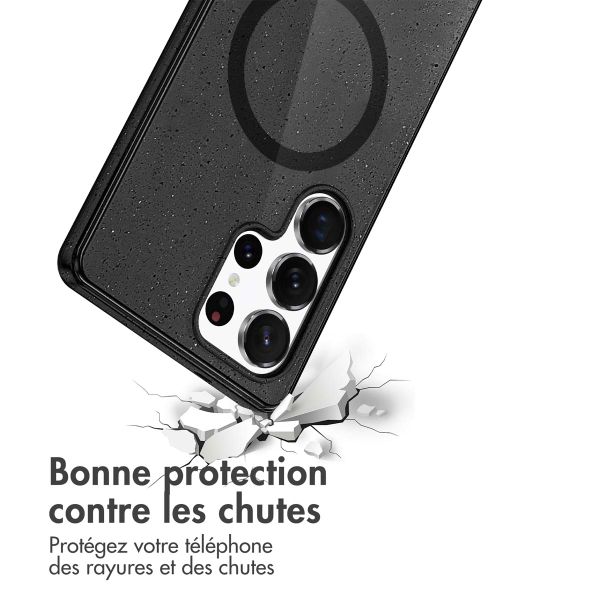 imoshion Coque Pailletée avec MagSafe Samsung Galaxy S24 Ultra - Glitter Noir