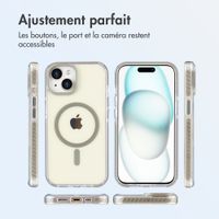 imoshion Coque Combat MagSafe Apple iPhone 15 - Gris