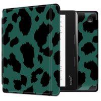 imoshion Design Slim Hard Sleepcover avec support Kobo Sage / Tolino Epos 3 - Green Panther