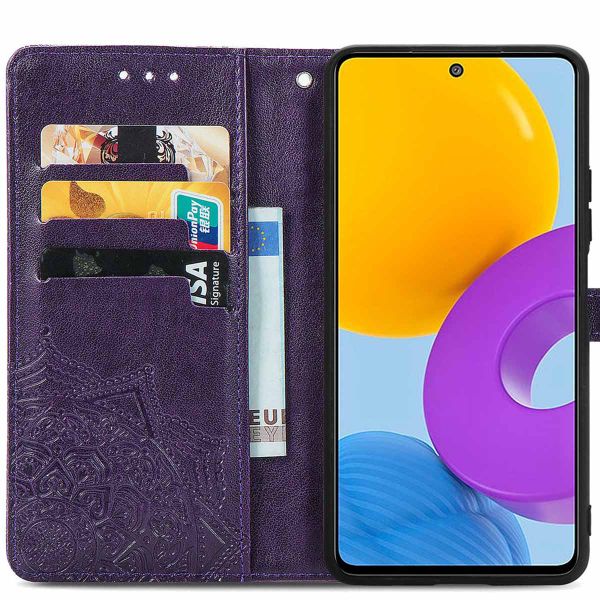 imoshion Etui de téléphone portefeuille Mandala Samsung Galaxy M52 - Violet