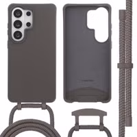imoshion Coque arrière Color avec cordon amovible et MagSafe Samsung Galaxy S26 Ultra - Black Coffee