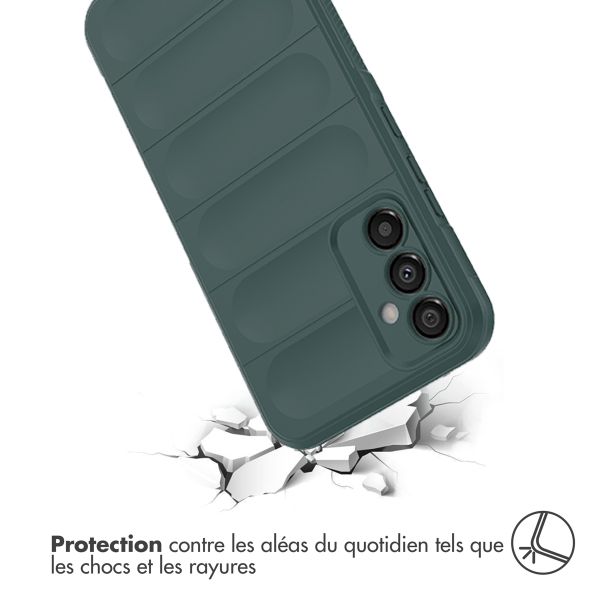 imoshion Coque arrière EasyGrip Samsung Galaxy A34 (5G) - Vert foncé