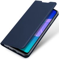 Dux Ducis Étui de téléphone Slim Huawei P40 Lite E - Bleu foncé