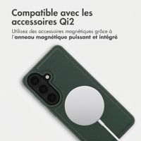 Accezz Coque arrière Edge avec MagSafe Samsung Galaxy S26 - Vert