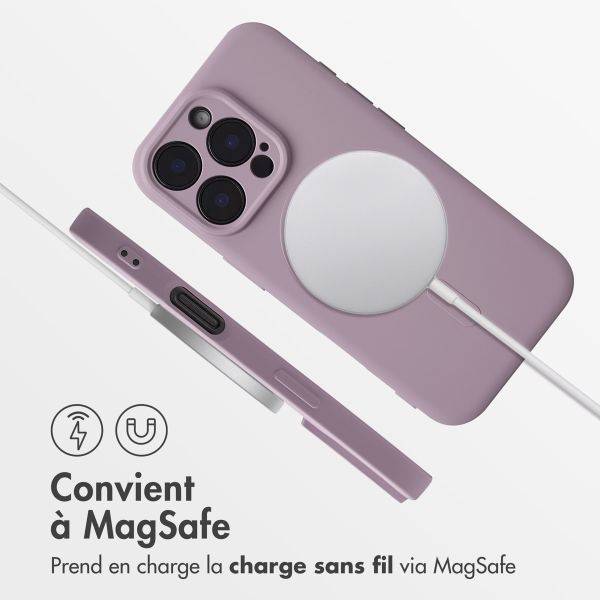 imoshion Coque Couleur avec MagSafe iPhone 16 Pro - Violet