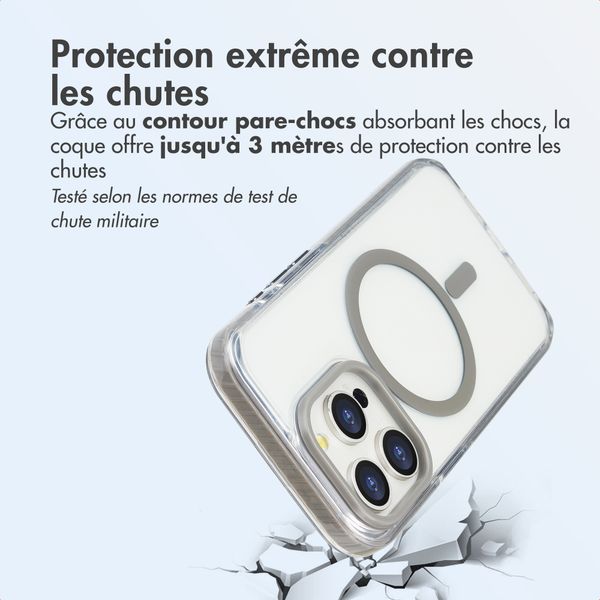 imoshion Coque Combat MagSafe Apple iPhone 15 Pro - Gris