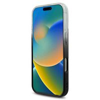 Guess Coque MagSafe IML Glitter Gradient Apple iPhone 16 Pro Max - Noir