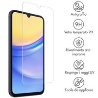 Accezz Protection d'écran en verre trempé Samsung Galaxy A15 (5G/4G)
