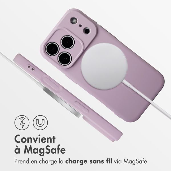 imoshion Coque Couleur avec MagSafe Apple iPhone 17 Pro - Violet