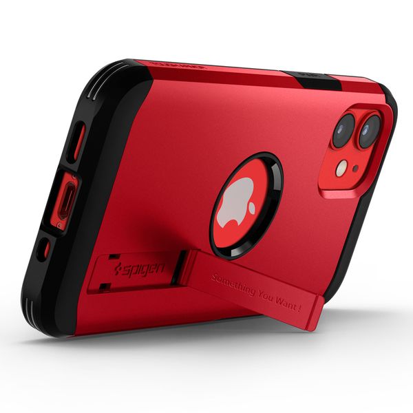 Spigen Coque Tough Armor iPhone 12 Mini - Rouge