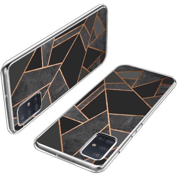 imoshion Coque Design Samsung Galaxy A51 - Black Graphic