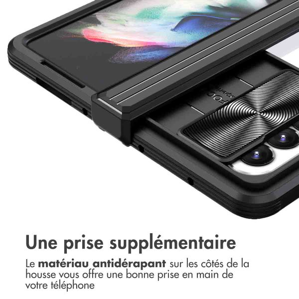 imoshion Coque arrière Camslider Samsung Galaxy Z Fold 4 - Noir