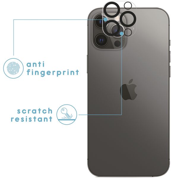 imoshion Protection Caméra en verre trempé 2 Pack Apple iPhone 12 Pro Max
