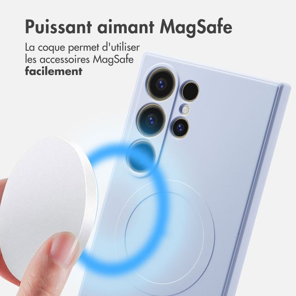 imoshion Coque Couleur avec MagSafe Samsung Galaxy S24 Ultra - Lila