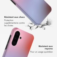 Selencia Coque arrière Vivid Samsung Galaxy A36 / A56 - Gradient Soft Blush