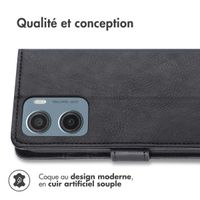 imoshion Étui de télephone portefeuille Motorola Moto G05 / E15 - Noir