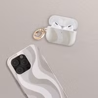 Selencia Coque Vivid Apple AirPods Pro 2 - Desert Waves Beige