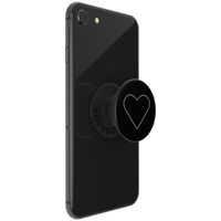 PopSockets PopGrip - Amovible - White Heart Black