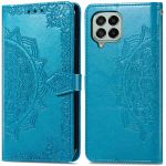 imoshion Etui de téléphone portefeuille Mandala Samsung Galaxy M53 - Turquoise