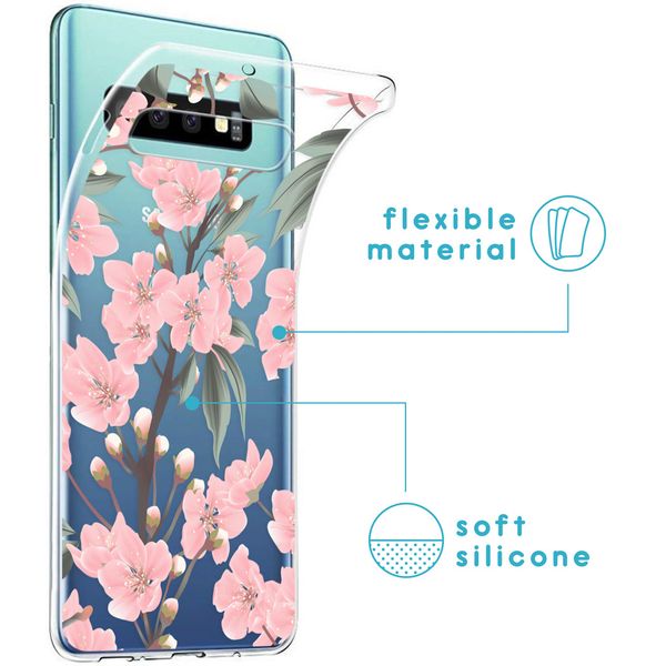 imoshion Coque Design Samsung Galaxy S10 - Cherry Blossom