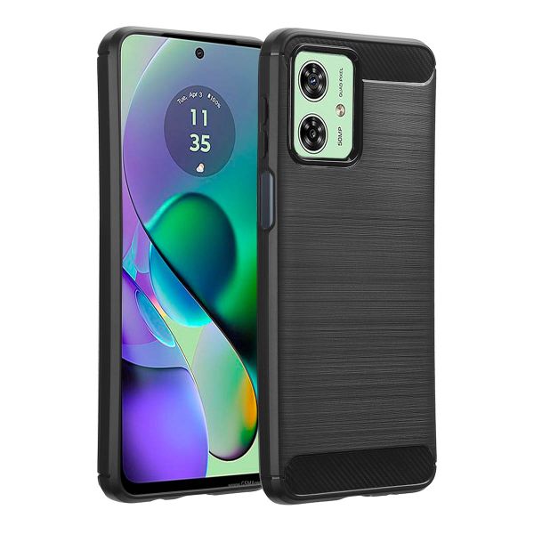 imoshion Coque Brushed Motorola Moto G54 - Noir