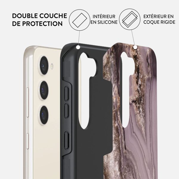 Burga Coque arrière Tough Samsung Galaxy S23 - Golden Taupe