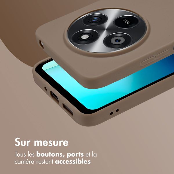 imoshion Coque Couleur Xiaomi Redmi 14C - Marron