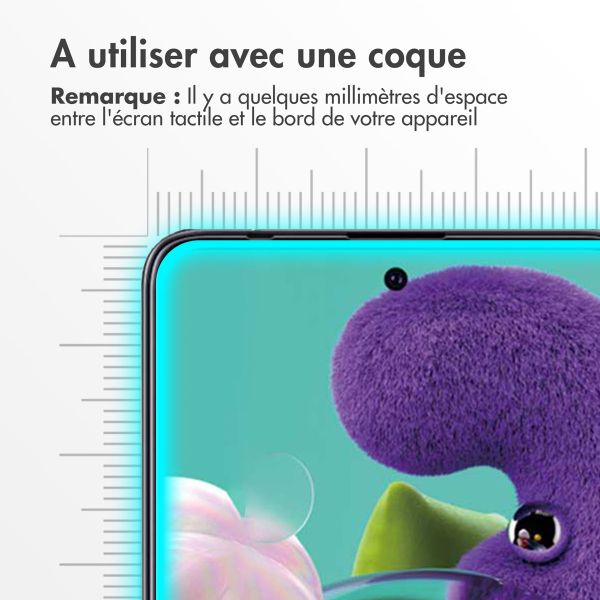 Accezz Protection d'écran en verre trempé Samsung Galaxy A51