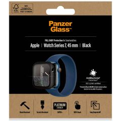 PanzerGlass Coque Full Body Apple Watch Serie 7 - 45 mm - Noir