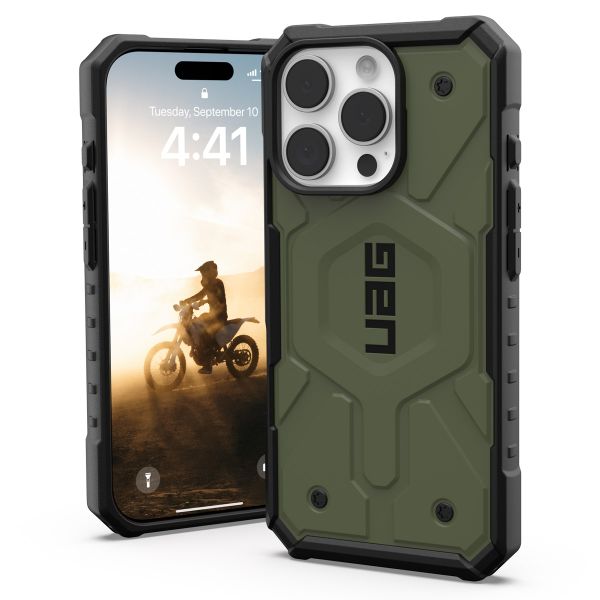 UAG Coque Pathfinder MagSafe iPhone 16 Pro Max - Olive Drab