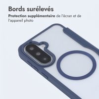 imoshion Bookcase transparente avec MagSafe Samsung Galaxy A37 (5G) - Bleu