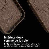 Accezz Coque MagSafe en cuir vintage Apple iPhone 13 Pro - Rustic Brown