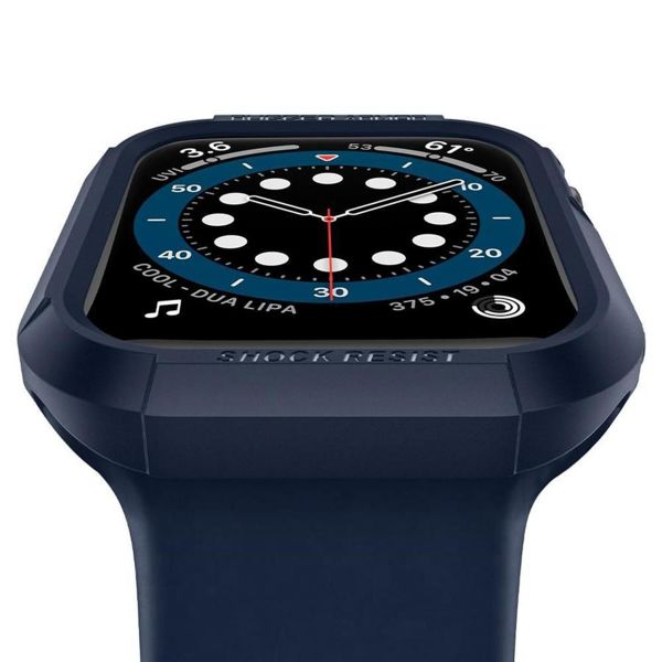 Spigen Coque Rugged Armor™ pour l'Apple Watch Series 4-6 / SE - 44 mm - Blue