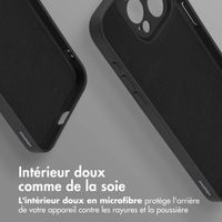 imoshion Coque Couleur avec MagSafe iPhone 15 Pro Max - Noir