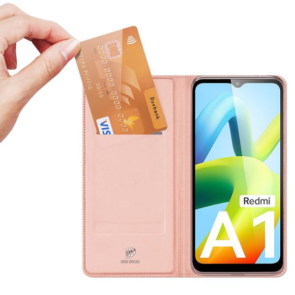 Dux Ducis Étui de téléphone Slim Xiaomi Redmi A1 / A2 - Rose Dorée