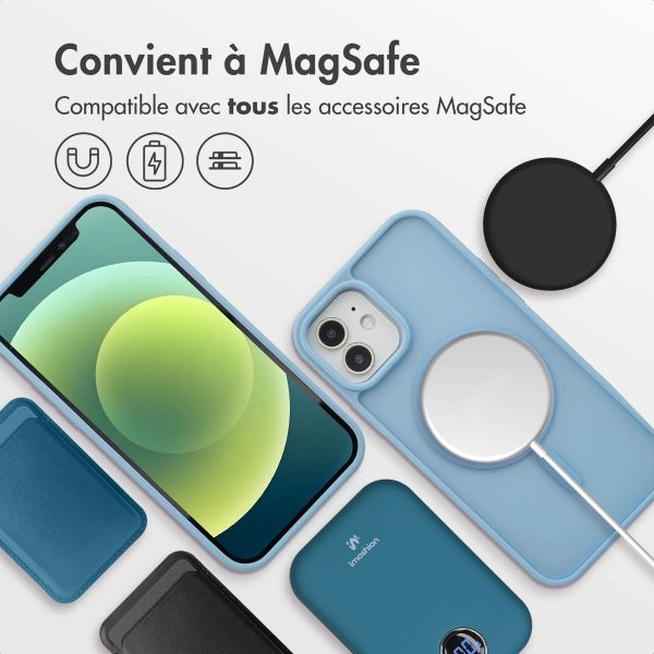 imoshion Coque Color Guard avec MagSafe iPhone 12 (Pro) - Bleu clair