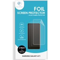 imoshion 3-Pack de protection d'écran + Protection en verre Appareil photo Samsung Galaxy A71