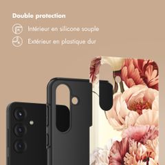 Selencia Coque arrière Vivid Samsung Galaxy S25 FE - Vintage Peony